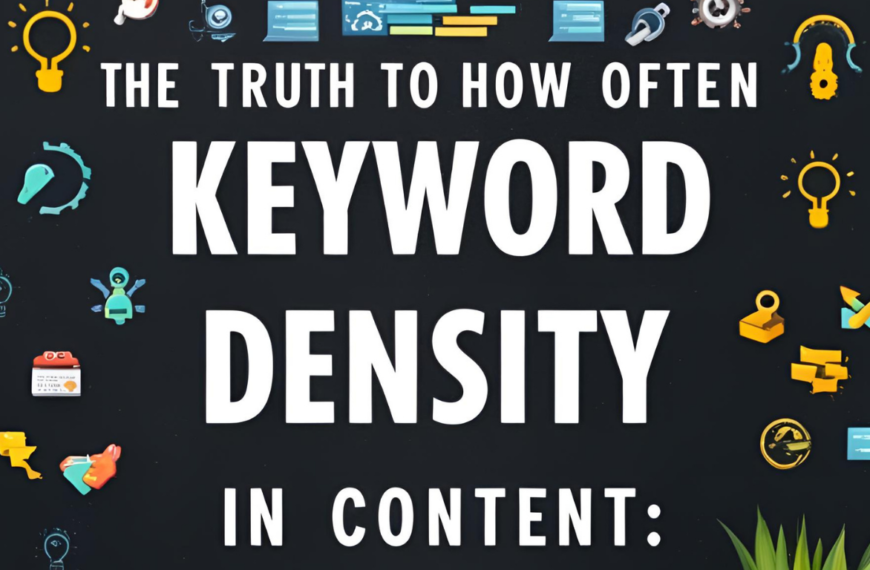 Keyword Density in Content: The Truth About How Often to Use Keywords