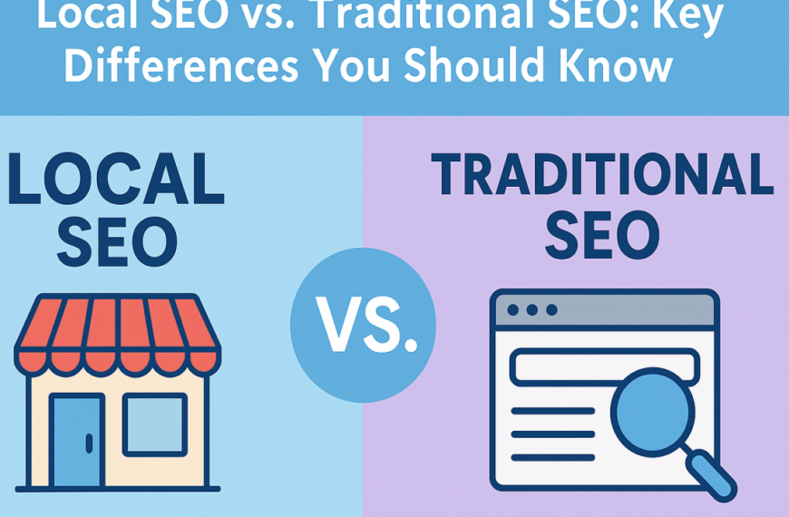 Local SEO vs. Traditional SEO: Key Differences & Why It Matters in 2025