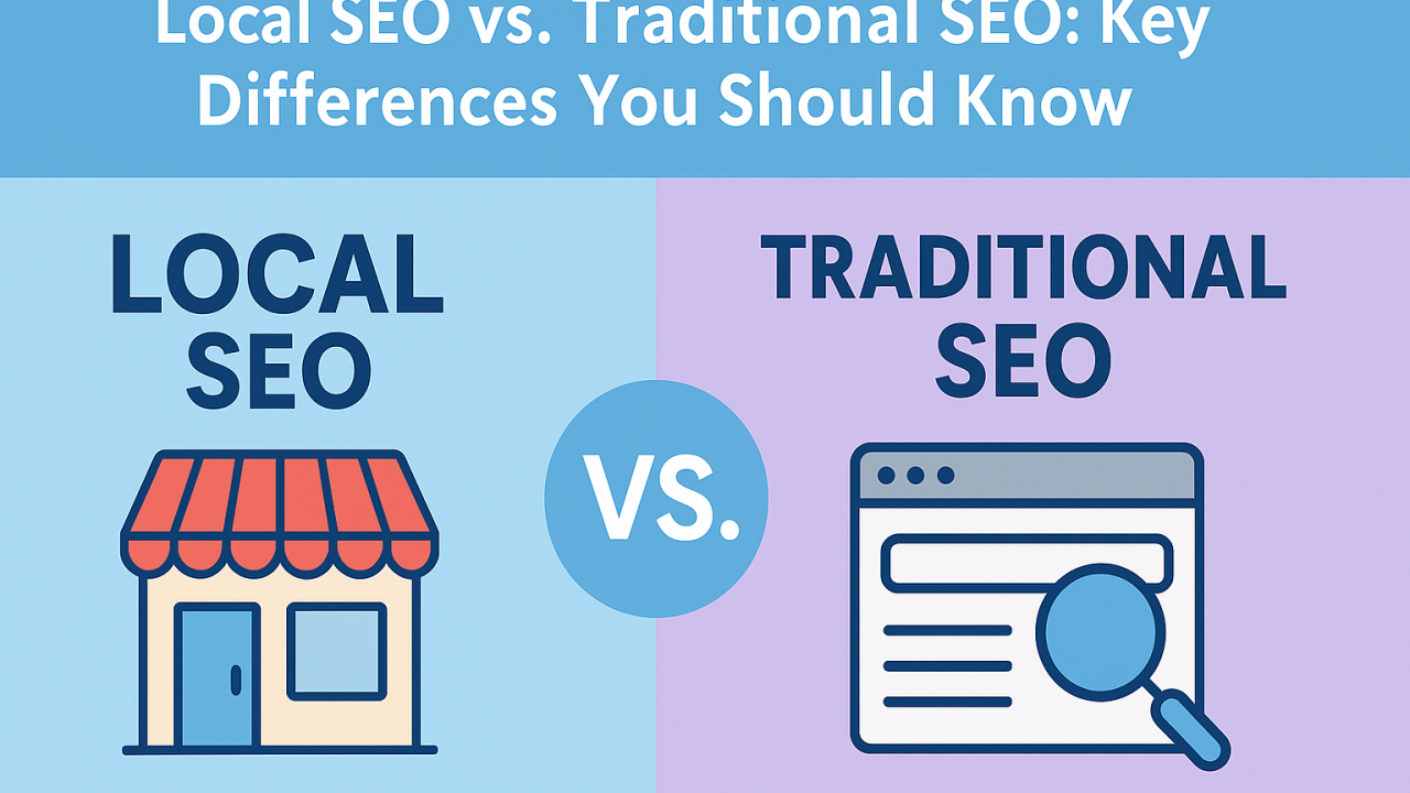 Local SEO vs. Traditional SEO: Key Differences & Why It Matters in 2025